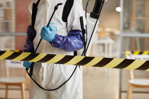 Professional Biohazard technician working in Bridgeport, WA